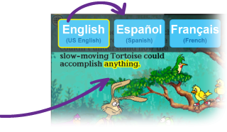 Interactive storybooks living books